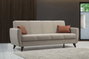 Atelier Del Sofa Zaden - Sofá cama de 3 plazas Beige